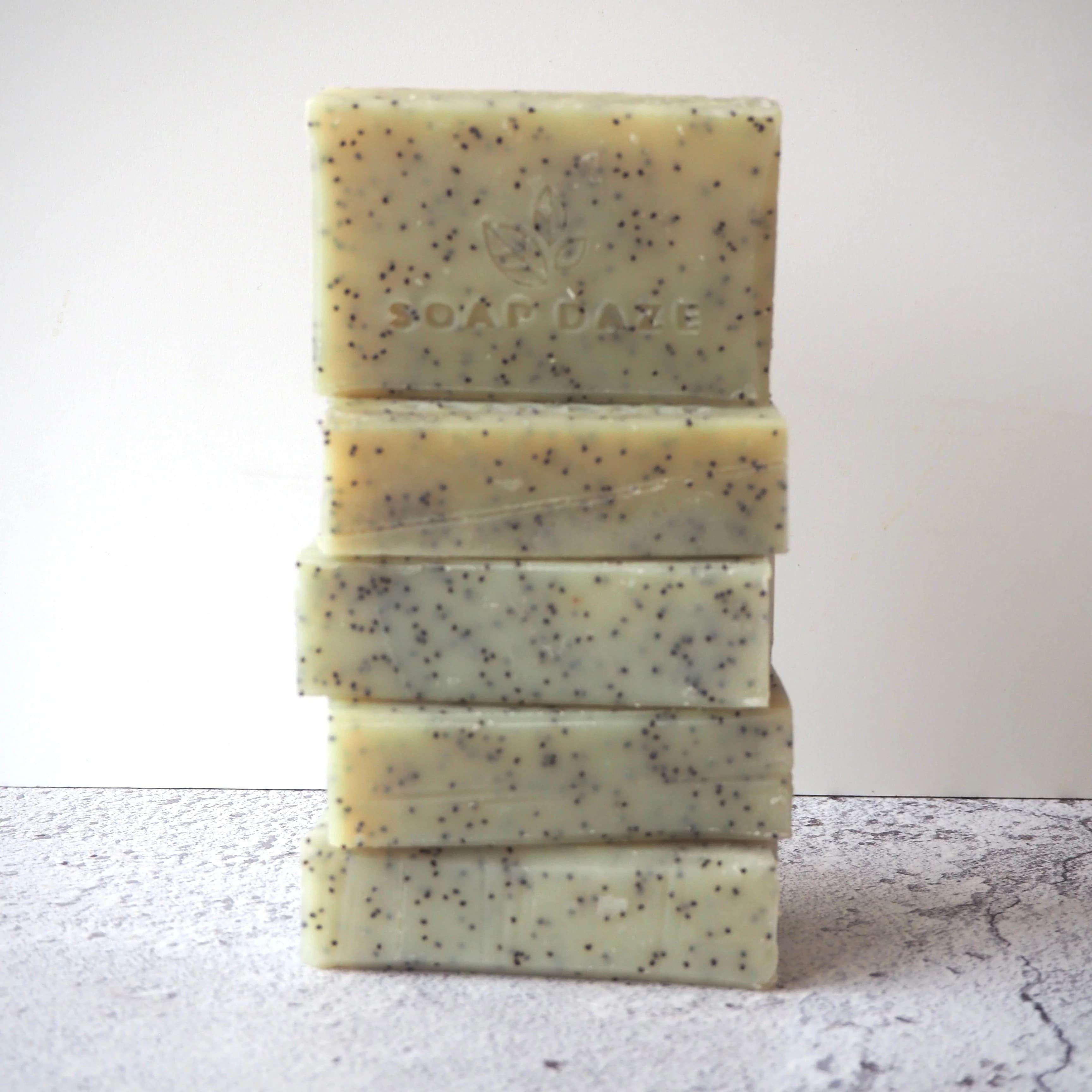 3 or 5 Ginger and Mandarin Soaps, multibuy