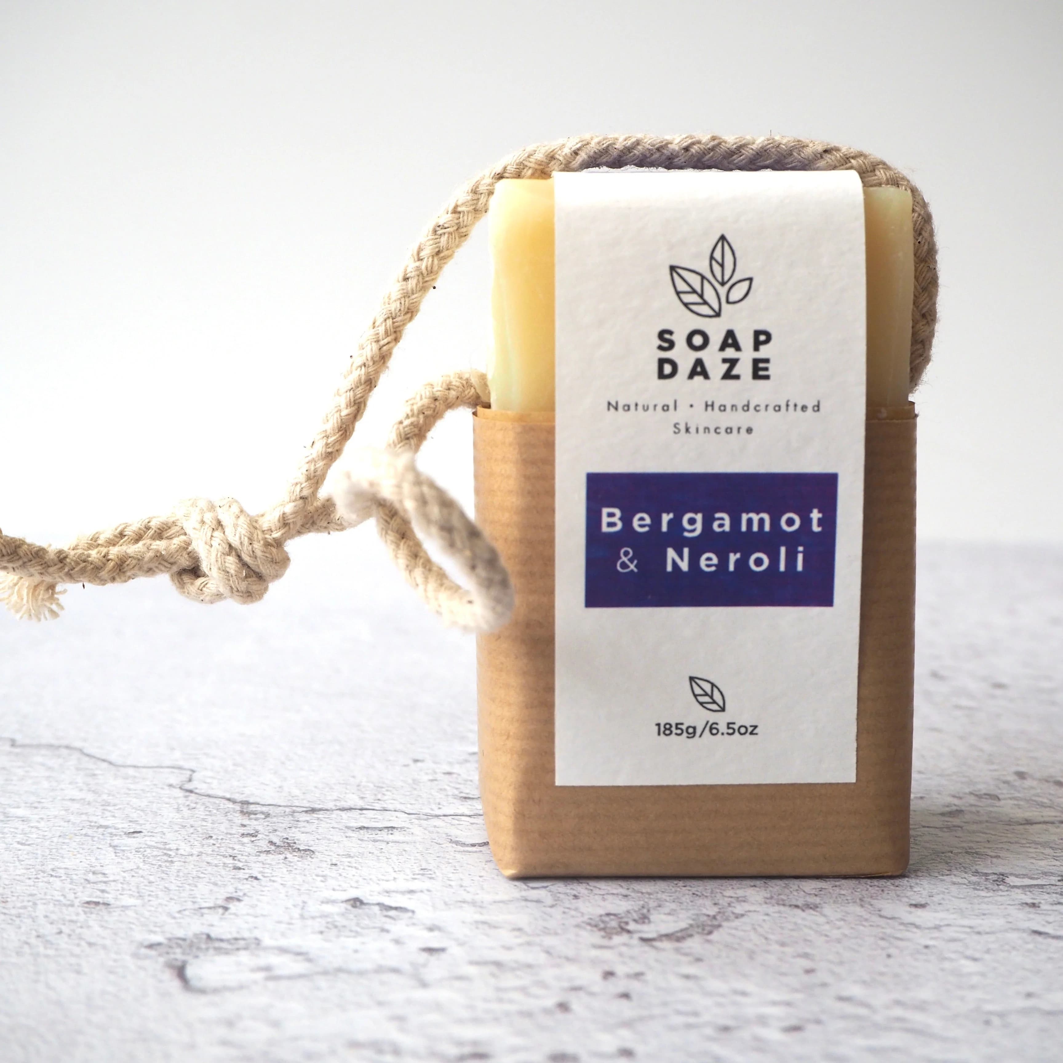 Bergamot and Neroli Soap on a Rope