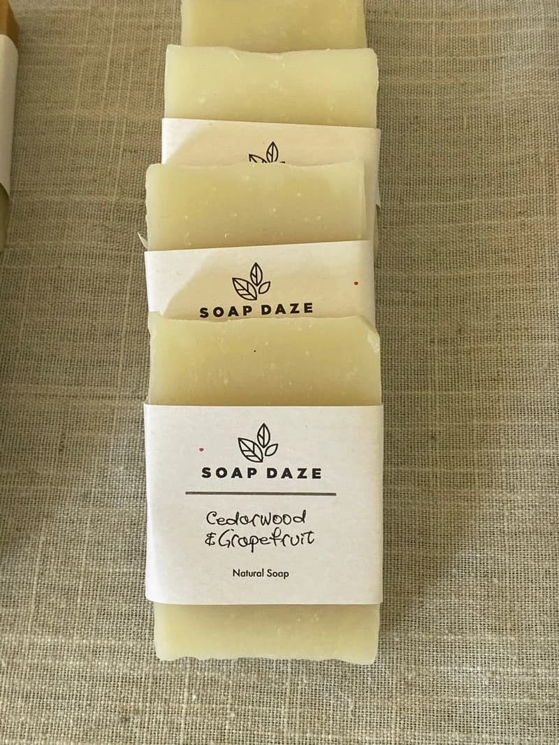 Cedarwood and Grapefruit Mini Soap