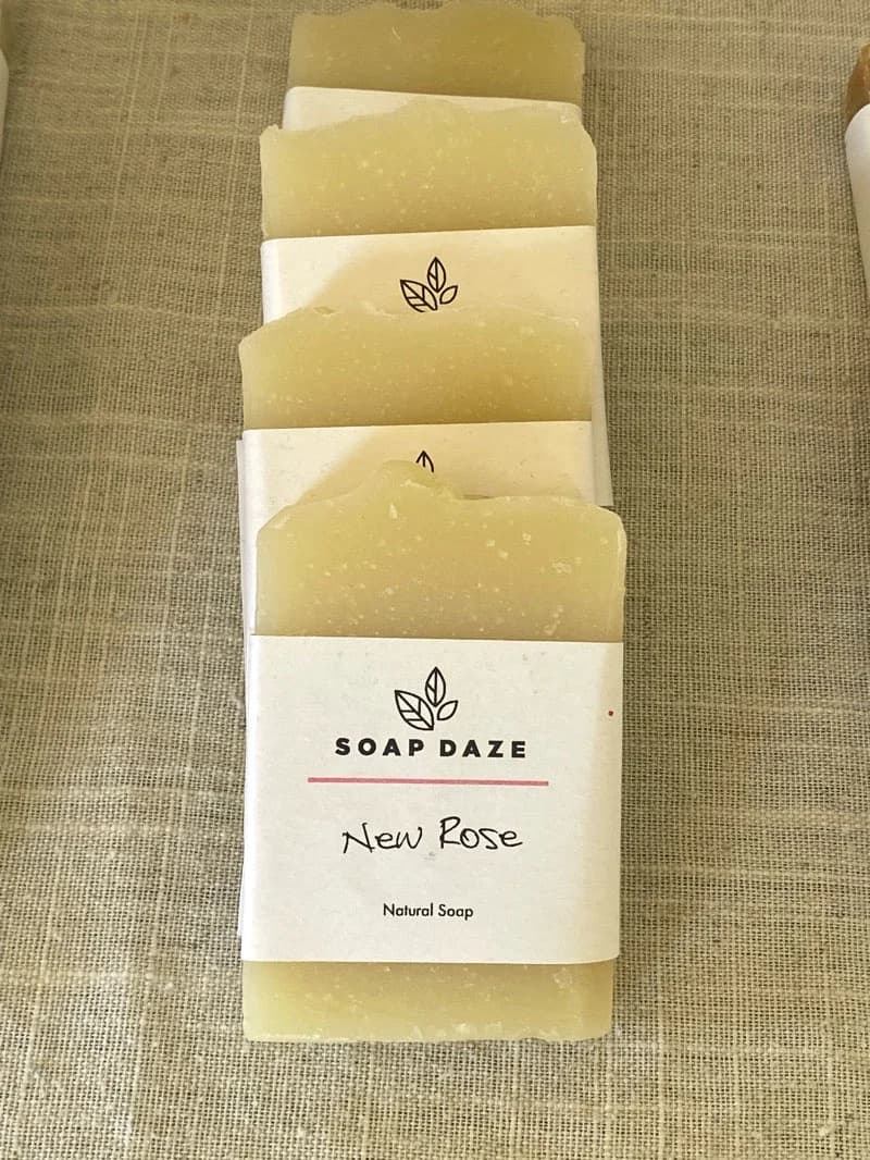 New Rose Mini Soap