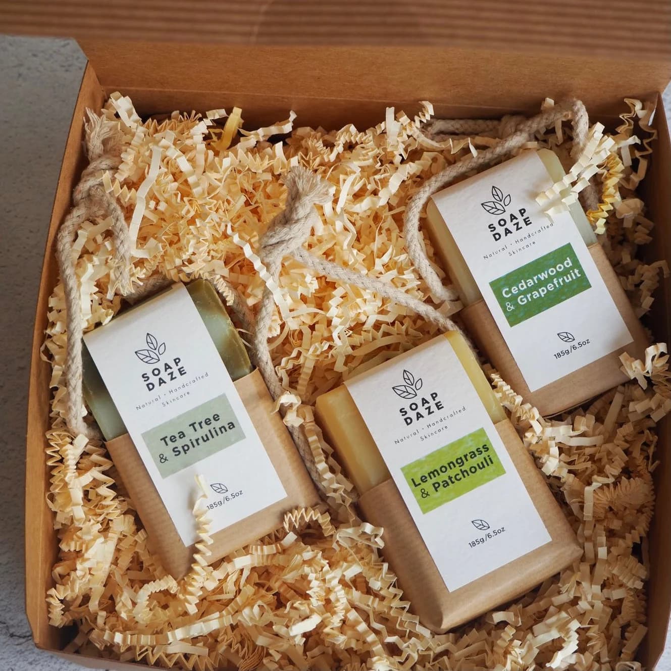 Soap on Rope Trio Gift Set - Multiple Options